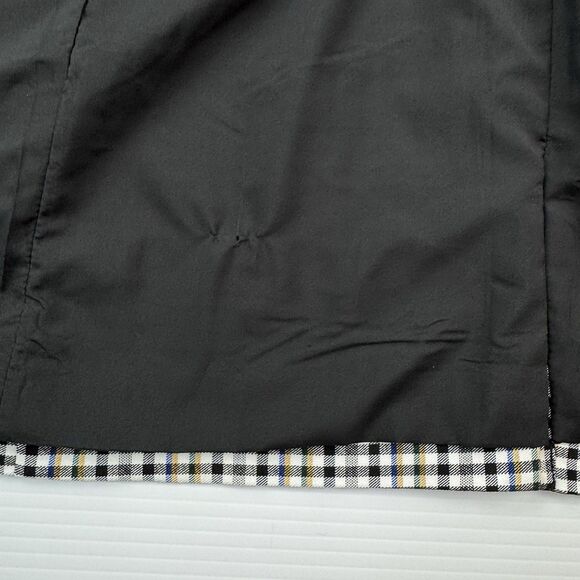 Love Tree Plaid Open Front Blazer Jacket Women’s Medium Lined Check Lined - Picture 10 of 10